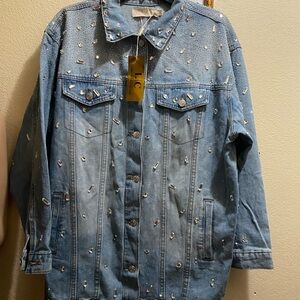 Embellished Denim Jacket